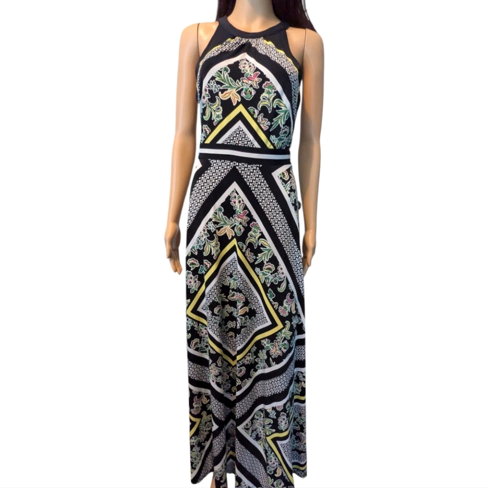 NWT I.N.C. International Concepts Maxi Halter Dress, Size Medium